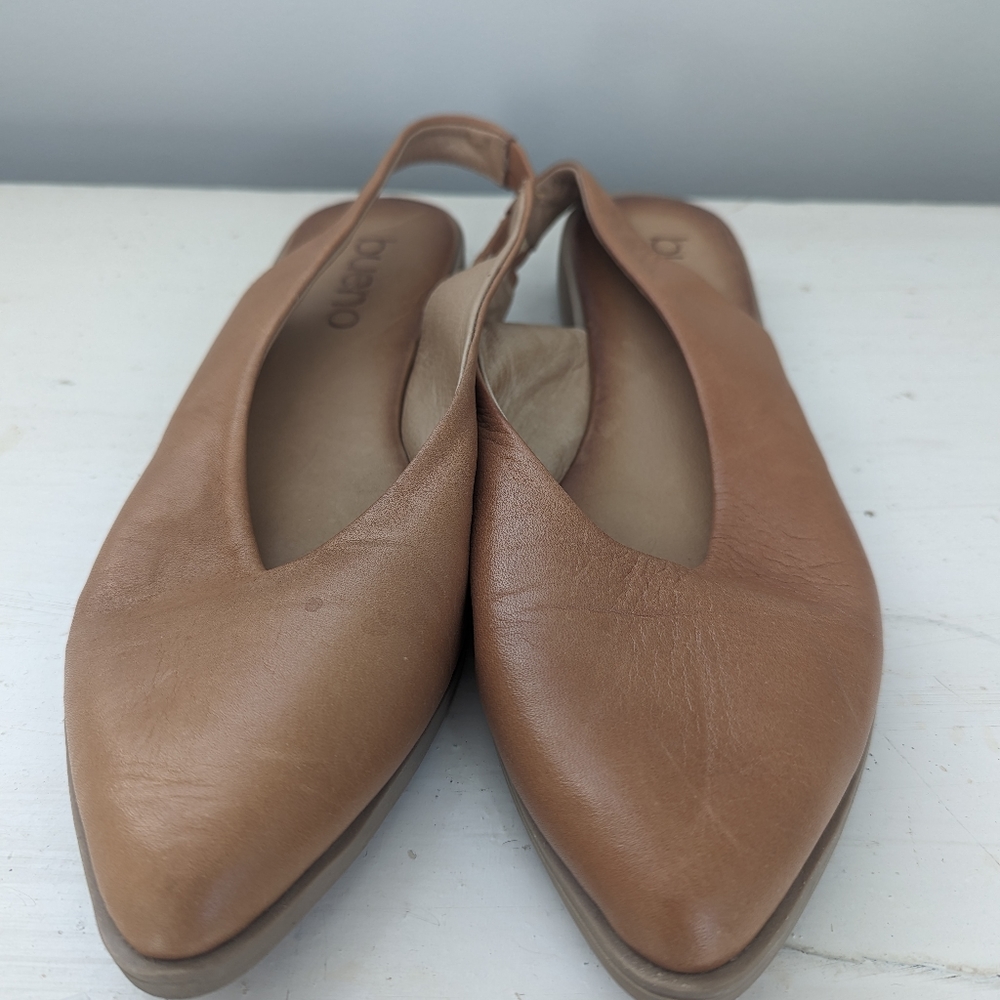 Bueno Slingback Flat - Gognac